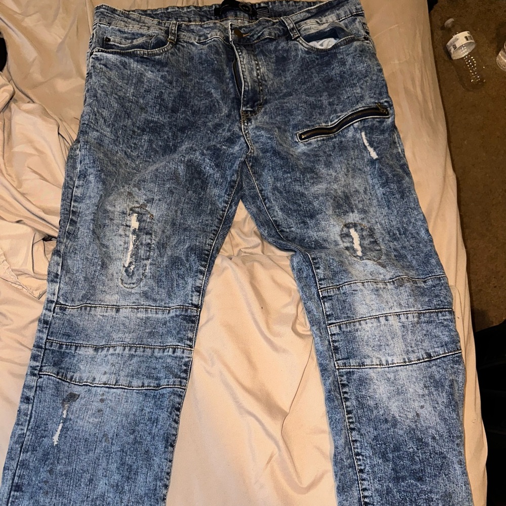 Denim jeans. Size 38waist 32length. 98%cotton 2%spandex